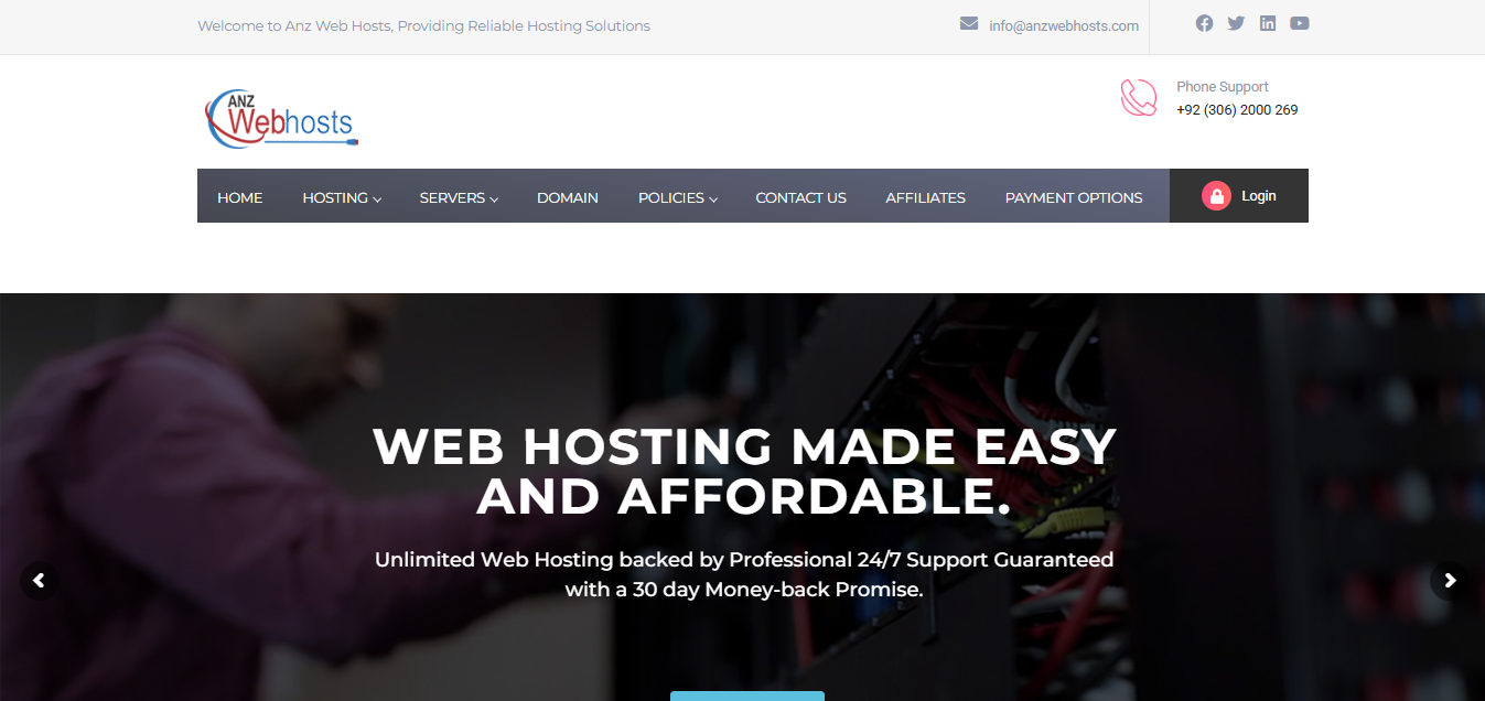 ANZWebHosts – AI‑Powered SaaS for Domain & Hosting Management
